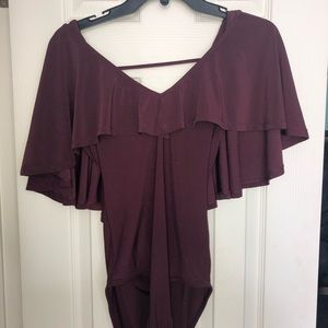 Ruffle Body Suit (Nordstrom)